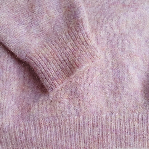 Acne Studios Unicorn Lavender Crew Neck Mohair Wool Sweater - Picture 8 of 14